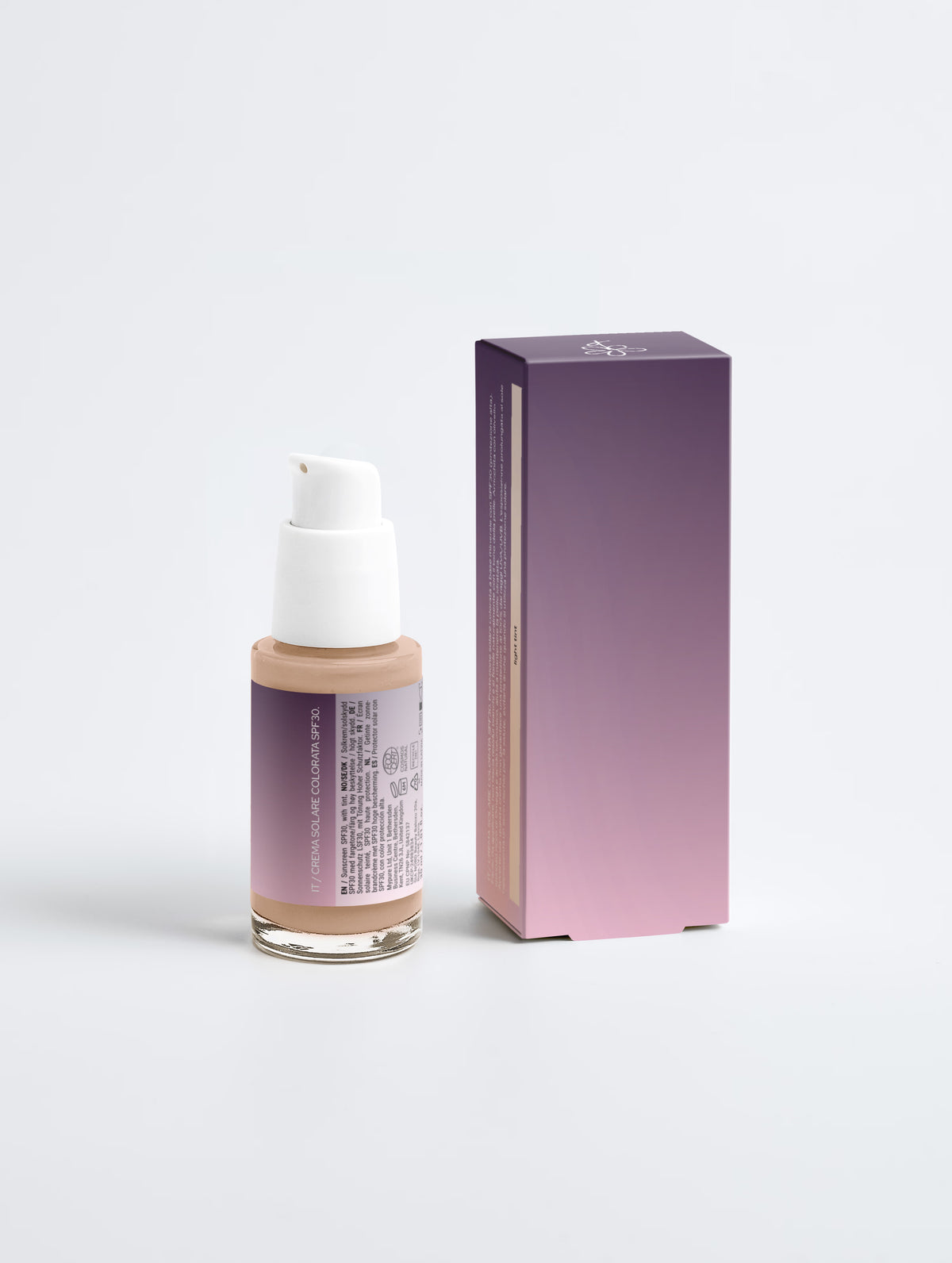 Sunscreen SPF30, with tint